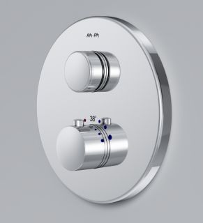 Смеситель Am.Pm Inspire V2.0 F50A75700 для ванны и душа с термостатом